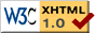 XHTML 1.0 válido!