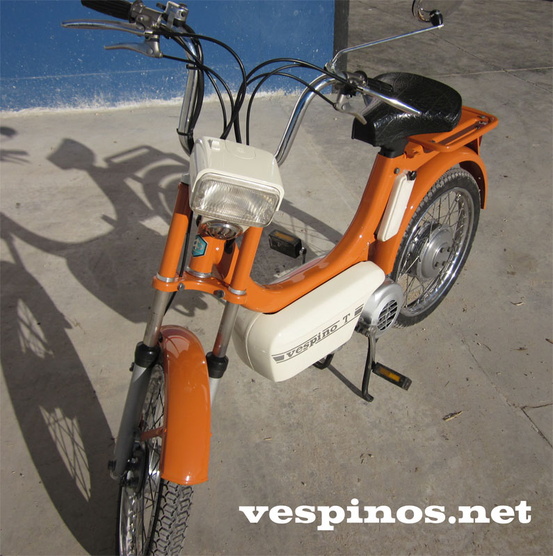 Vespino. Horquilla clasica